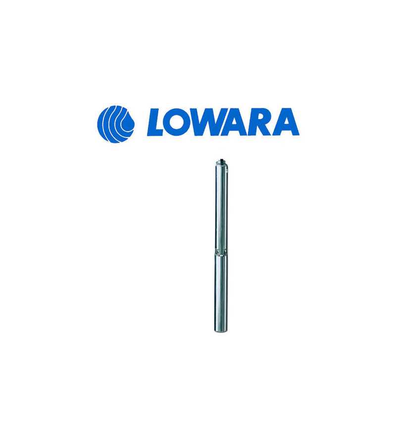 Pompa sommersa Lowara 2GS15M 4OS per pozzo 2 Hp Monofase 220V irrifarma.it