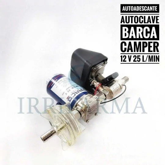 Dettaglio applicazioni Pompa acqua 12v camper elettropompa autoadescante con pressostato 15 l/min UP3/A Marco irrifarma.it