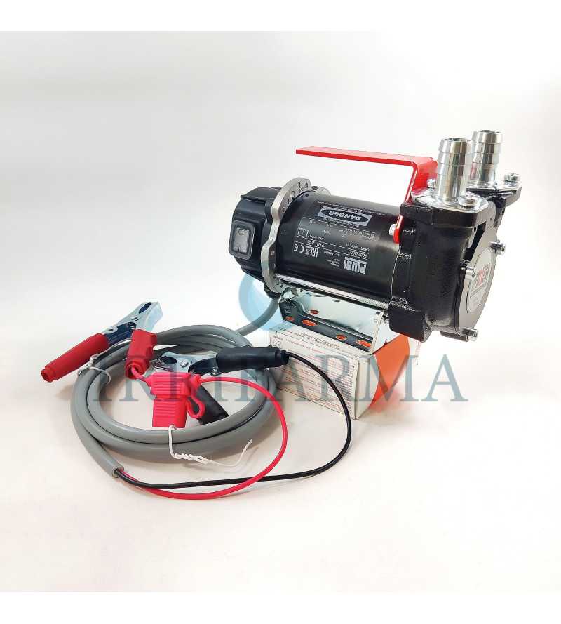 Pompa autoadescante con interruttore per travaso gasolio, olio, acqua  Scegli il modello Pompa travaso olio/gasolio/acqua 12V