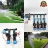 Esempi di applicazione Impianto irrigazione prato automatica per giardino con pop up orto e siepi irrifarma.it