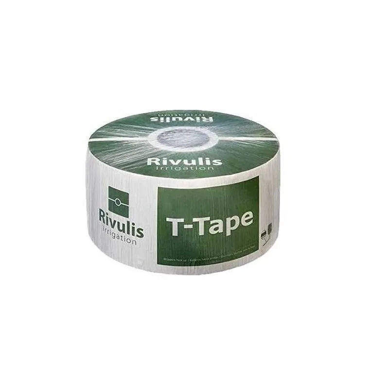 Manichetta gocciolante per irrigazione T-TAPE 508/10 da 2300 metri Rivulis irrifarma.it