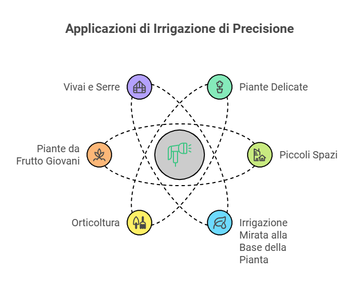 Impieghi della Doccia per Irrigazione a Mano 2041